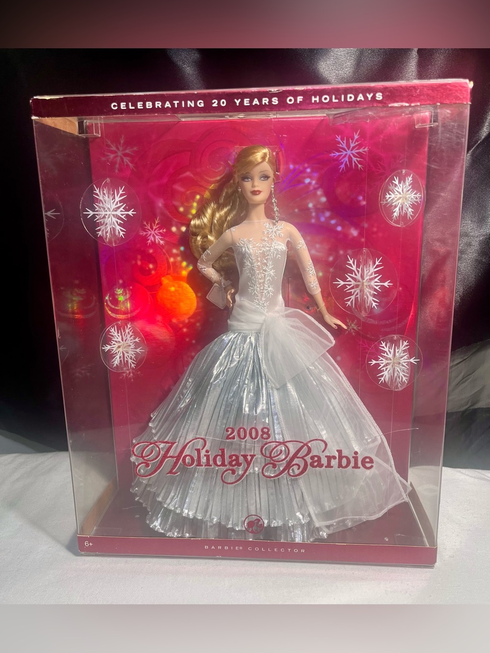 NIB! Barbie Collector A Christmas Carol 2008 Holiday Barbie  20th Anniversary